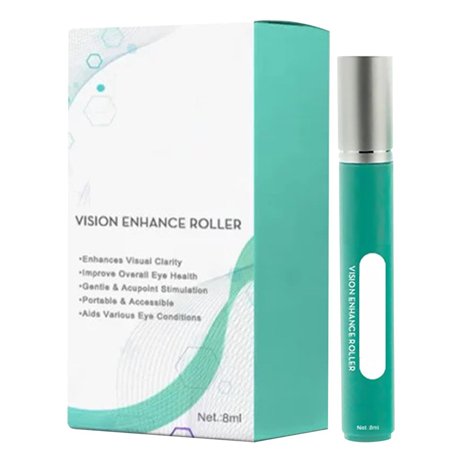 Arrovarp8ml Vision Enhance Roller | Ophthlamed Vision Roller | Vision Enhance Ophthalmic Massager | Ophthalmoid Vision Enhance Roller | Relieve Fatigue,Restore Vision