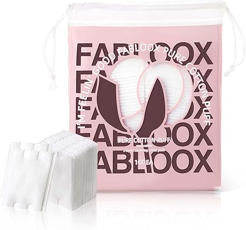 Almohadillas de algodón para cara, almohadillas para eliminar el maquillaje facial de los labios, cuadrados de algodón 100% puro, hipoalergénicos,