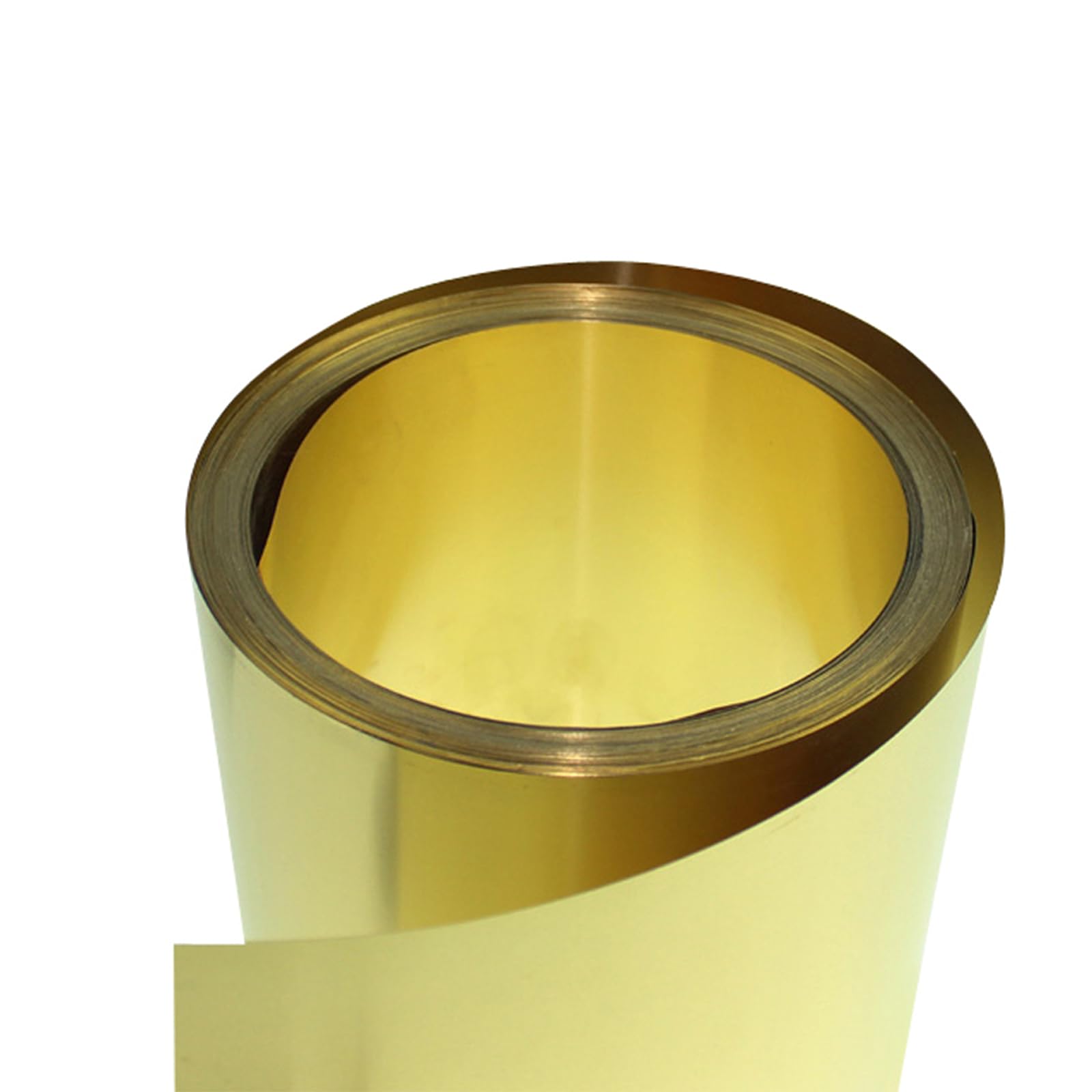 Metall Material Dünnblech Streifen Shim Roll, H62 Messingblechrolle(0.08mm)