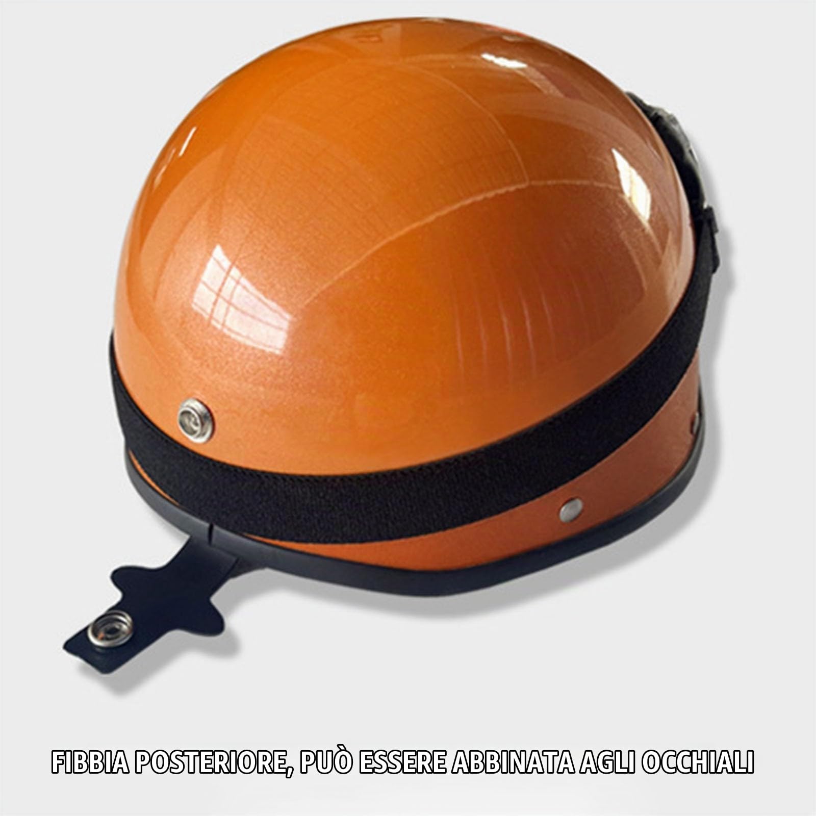 Caschi Da Moto, Caschi Con Visiera Parasole, Casco Da Moto Aperto Caschi A Scodella, Mezzo Casco Moto Vintage, Certificato Dot/Ece, Casco Moto Uomo