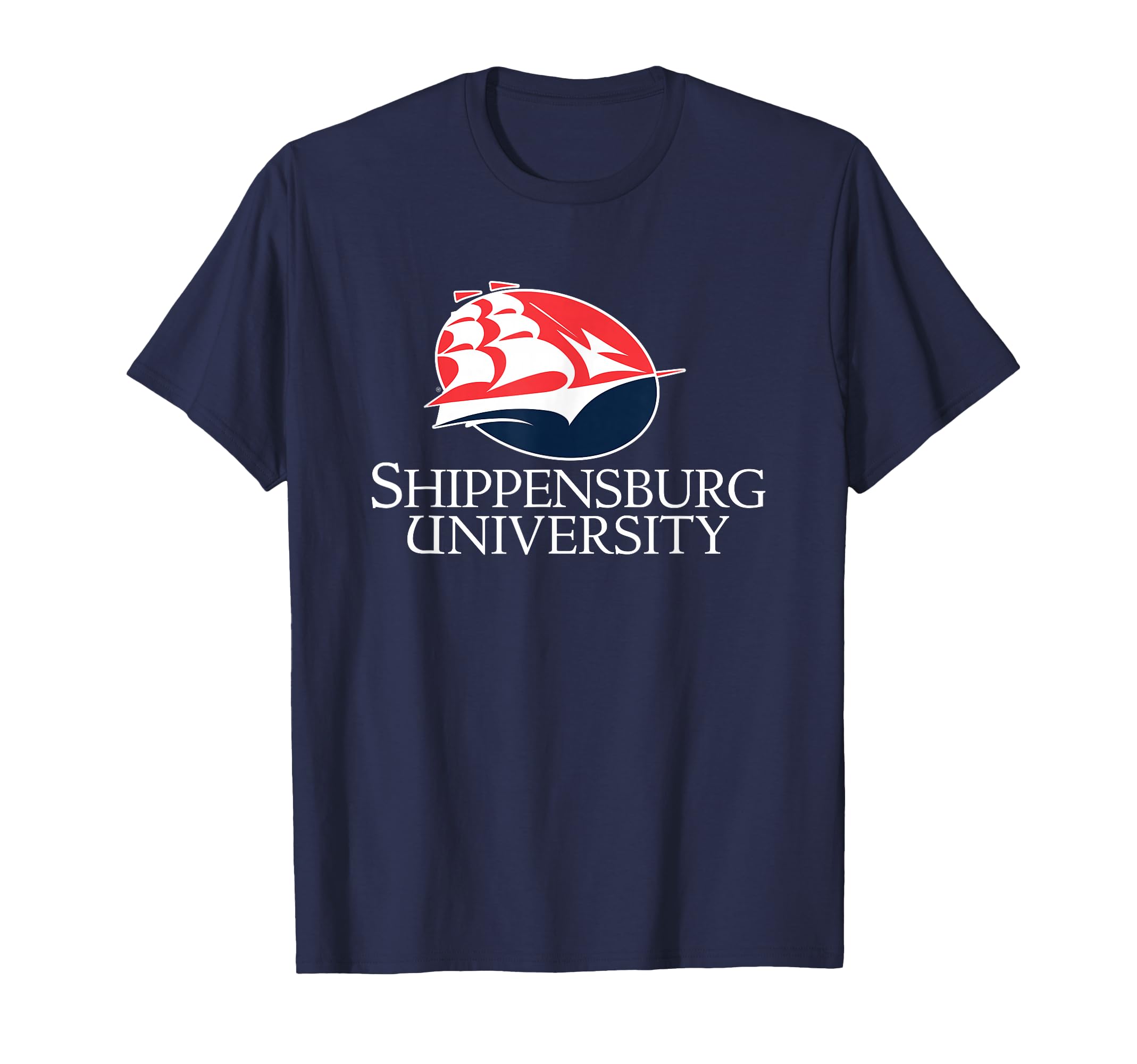 Elite Authentics Shippensburg Raiders Icon Officially Licensed Blue Women's Small Classic Fit Crew Neck Short Sleeve T-Shirt