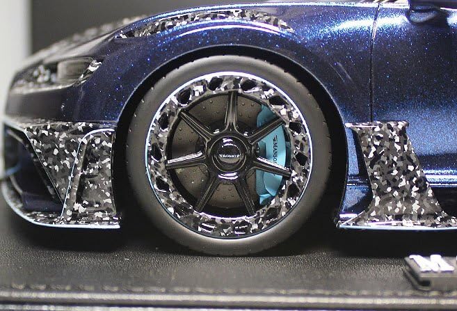 Amazon.co.jp: △最後1台！世界限定99台！VMB 1/18 ブガッティ BUGATTI