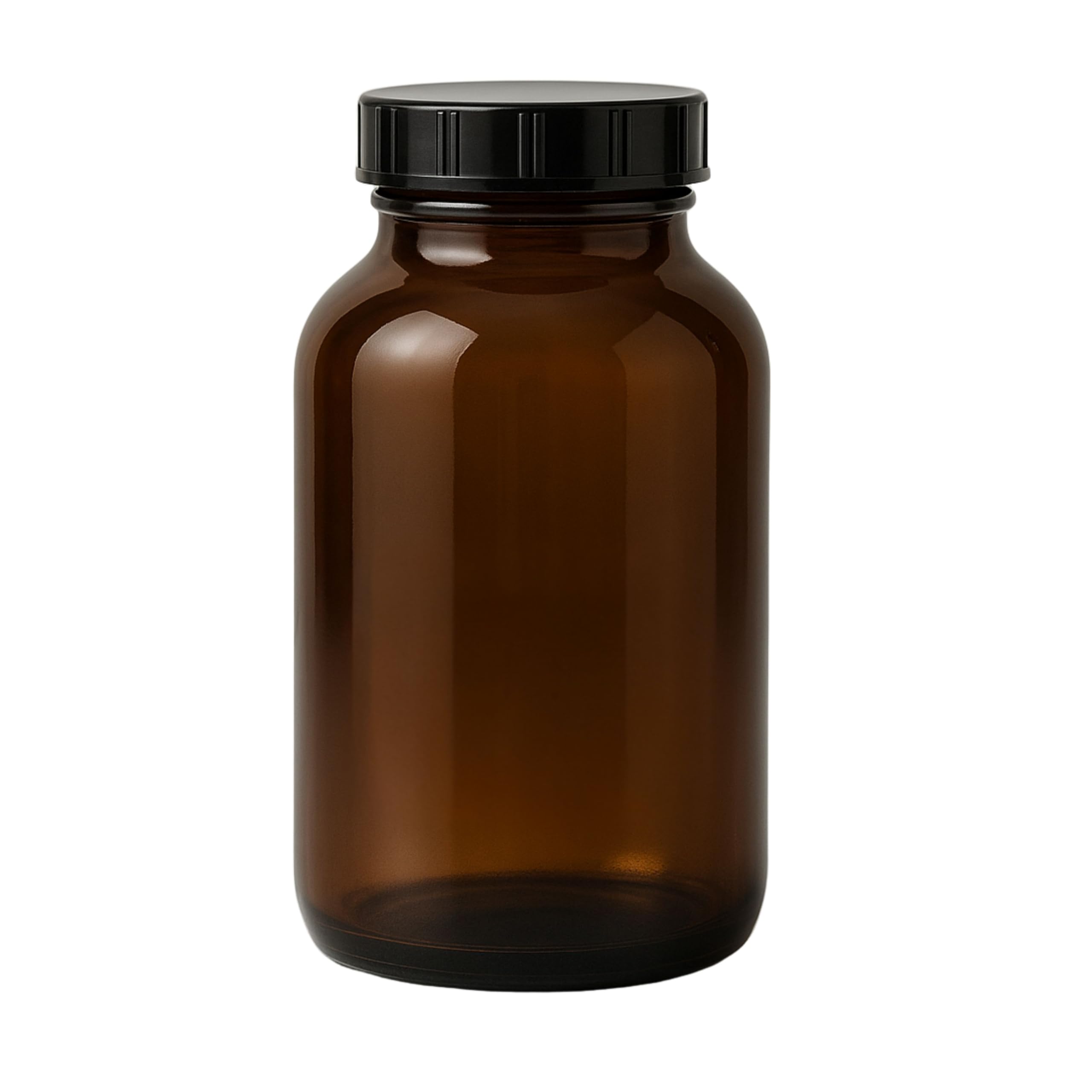 Mikken Brązowy słoik apteczny, 1 x 1000 ml, z zakrętką, Made in Germany