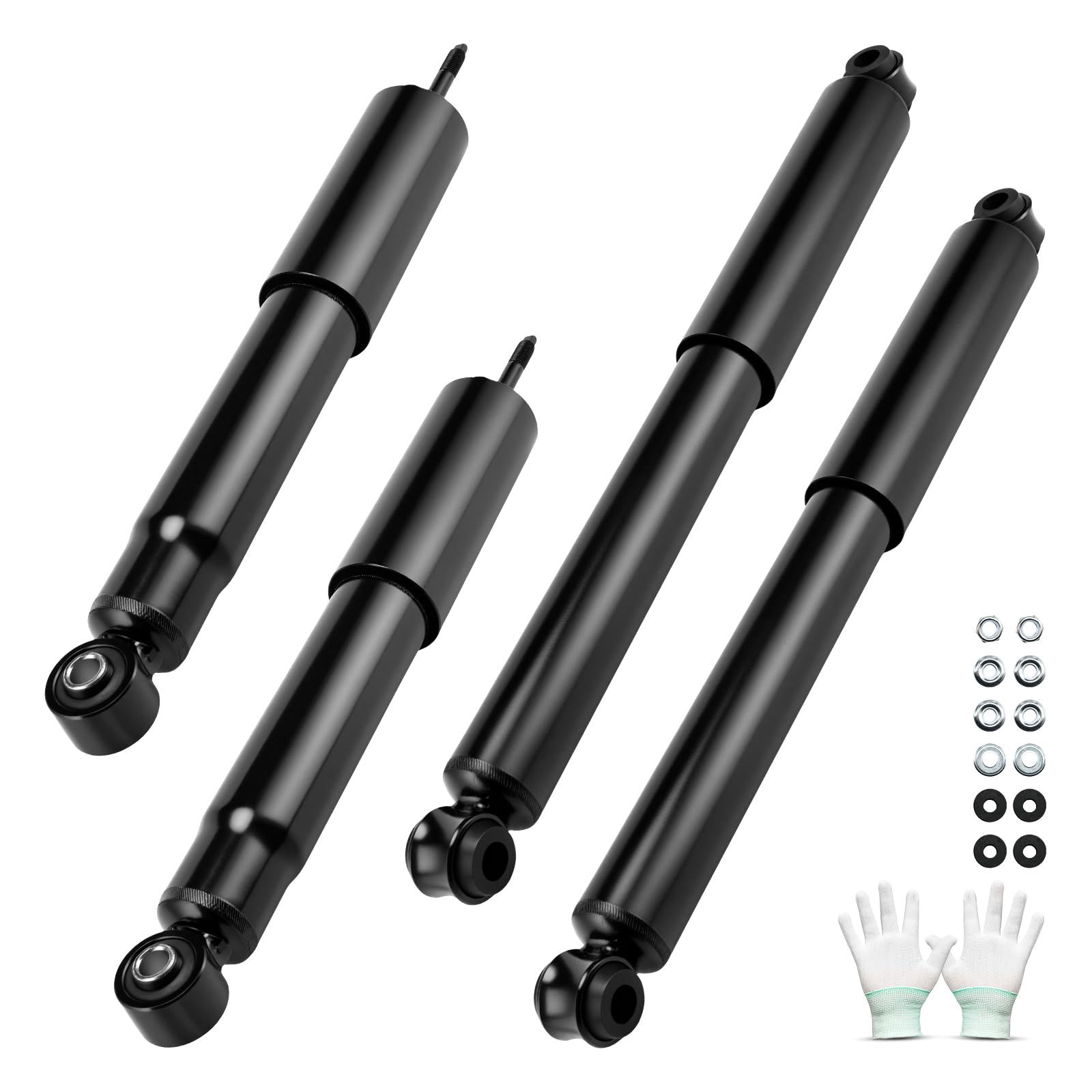 PHILTOP Front/Rear Complete Struts Shocks Assembly for D21,Frontier,Pickup