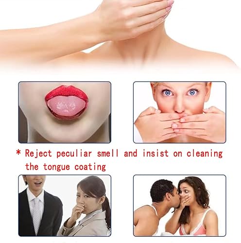 Miniatura 4 de PIVHWIR Paquete de 4 raspadores de lengua, limpiador de lengua para mantener un aliento fresco, cepillo limpiador de lengua para adultos y niños