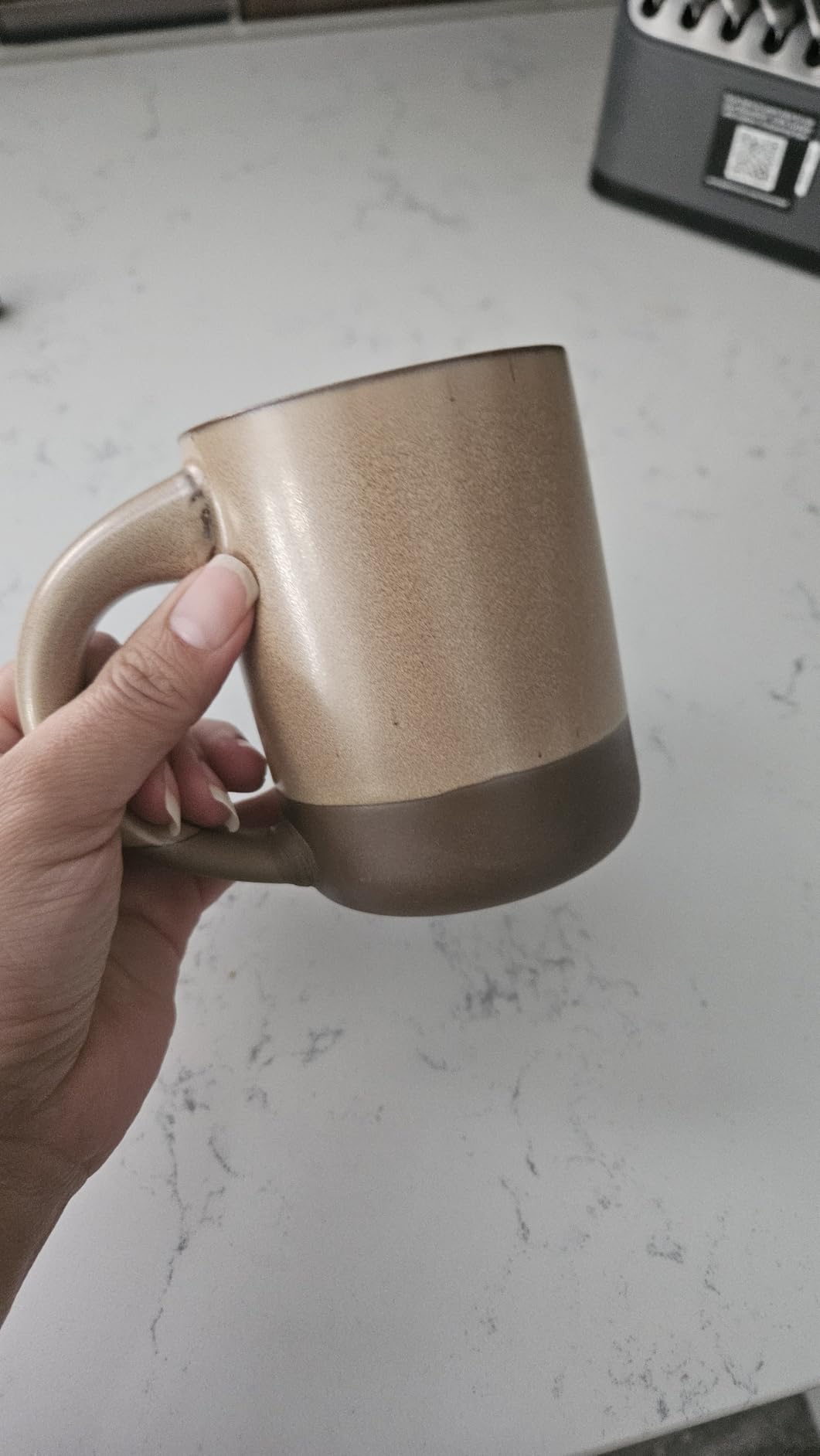 Customer photo of the Stoneware Mug, Set of Two