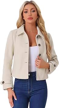 ジャケット・アウター Ameri BIG COLLAR TUCK SHOULDER COAT AMERI BIG COLLAR TUCK SHOULDER COAT ジャケット・アウター