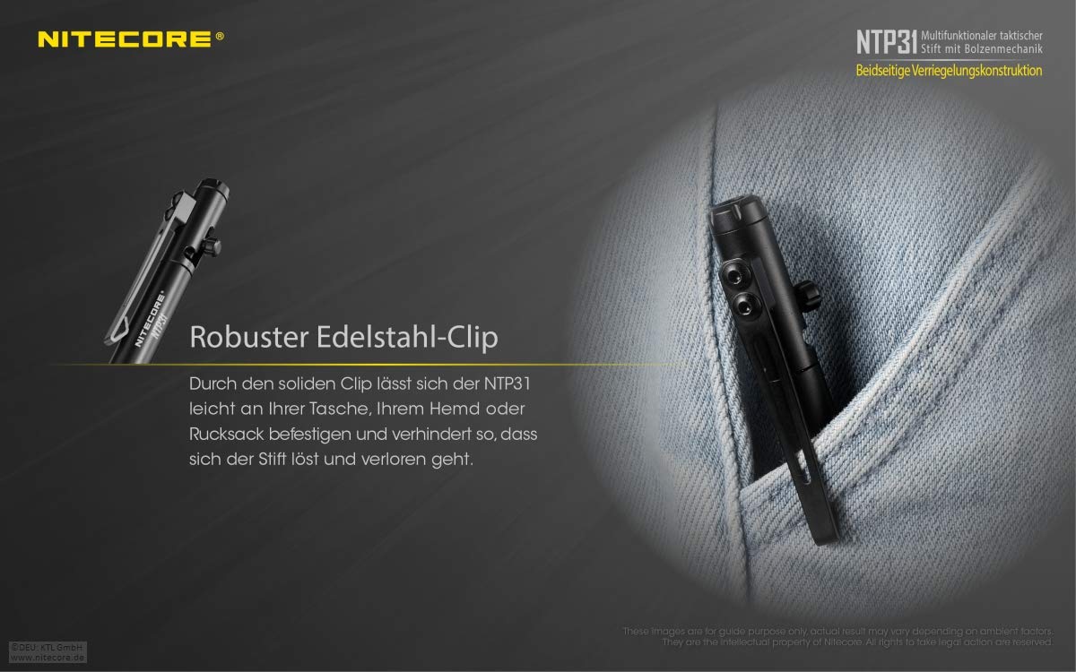 NITECORE TACTICAL PEN NTP31