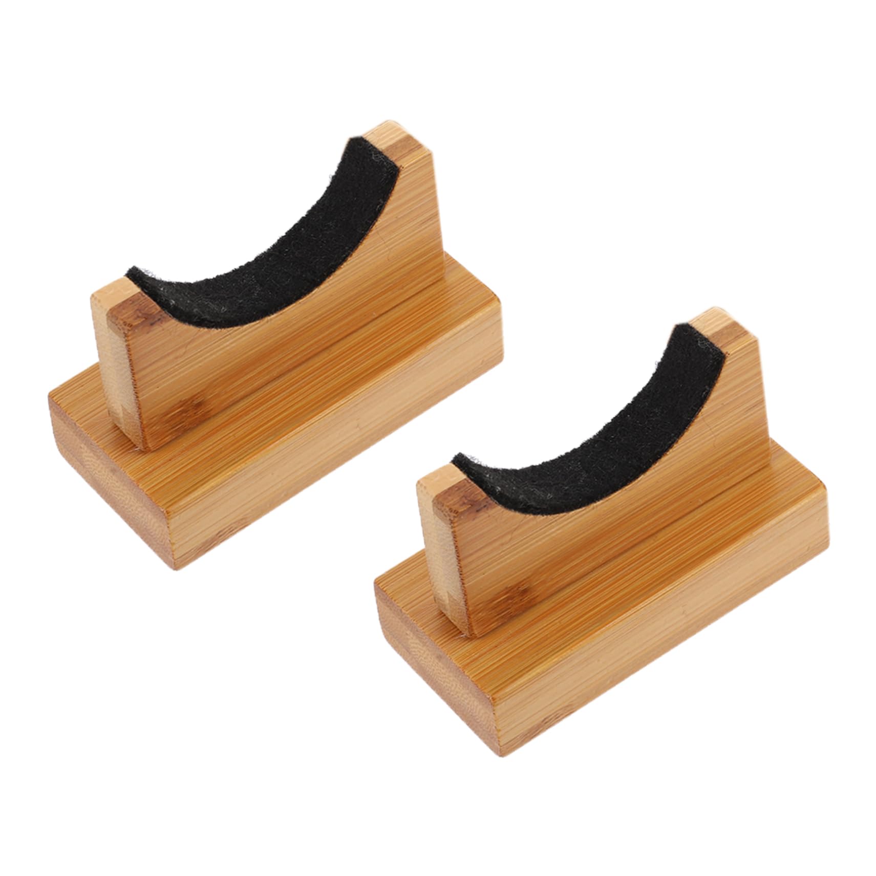 BESPORTBLE Wood Baseball Bat Bracket Baseball Bat Wall Mount Horizontal Display Rack