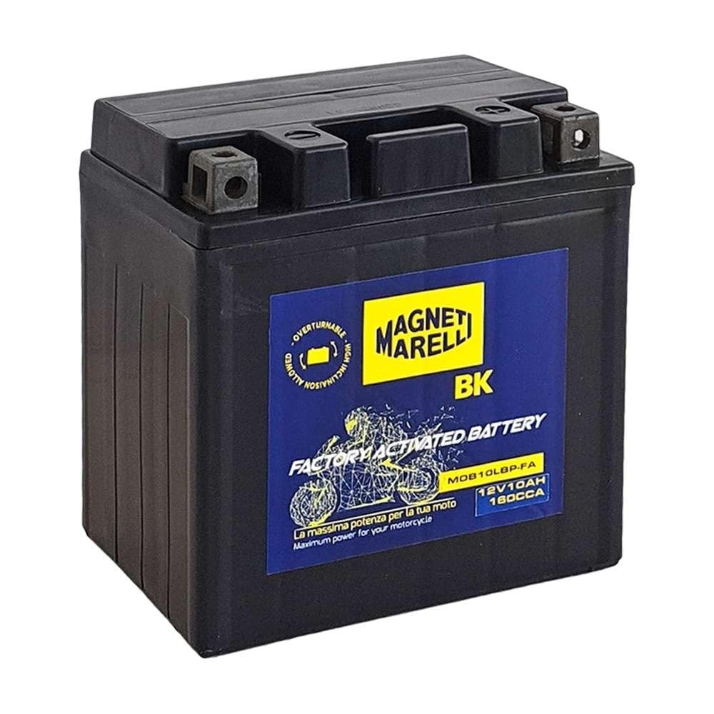 Batteria 12V 10AH Sigillata Pronta all’uso YB10L-BP Compatibile con BEVERLY VESPA GTS GILERA RUNNER