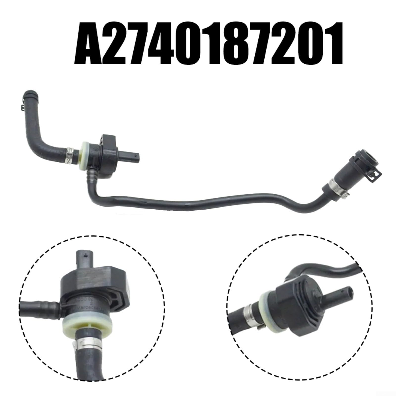 1 x Entlüftungsventil, Kurbelgehäuse-Entlüftungsventil A2740187201 für Mercedes für W205, für GLC, für W253