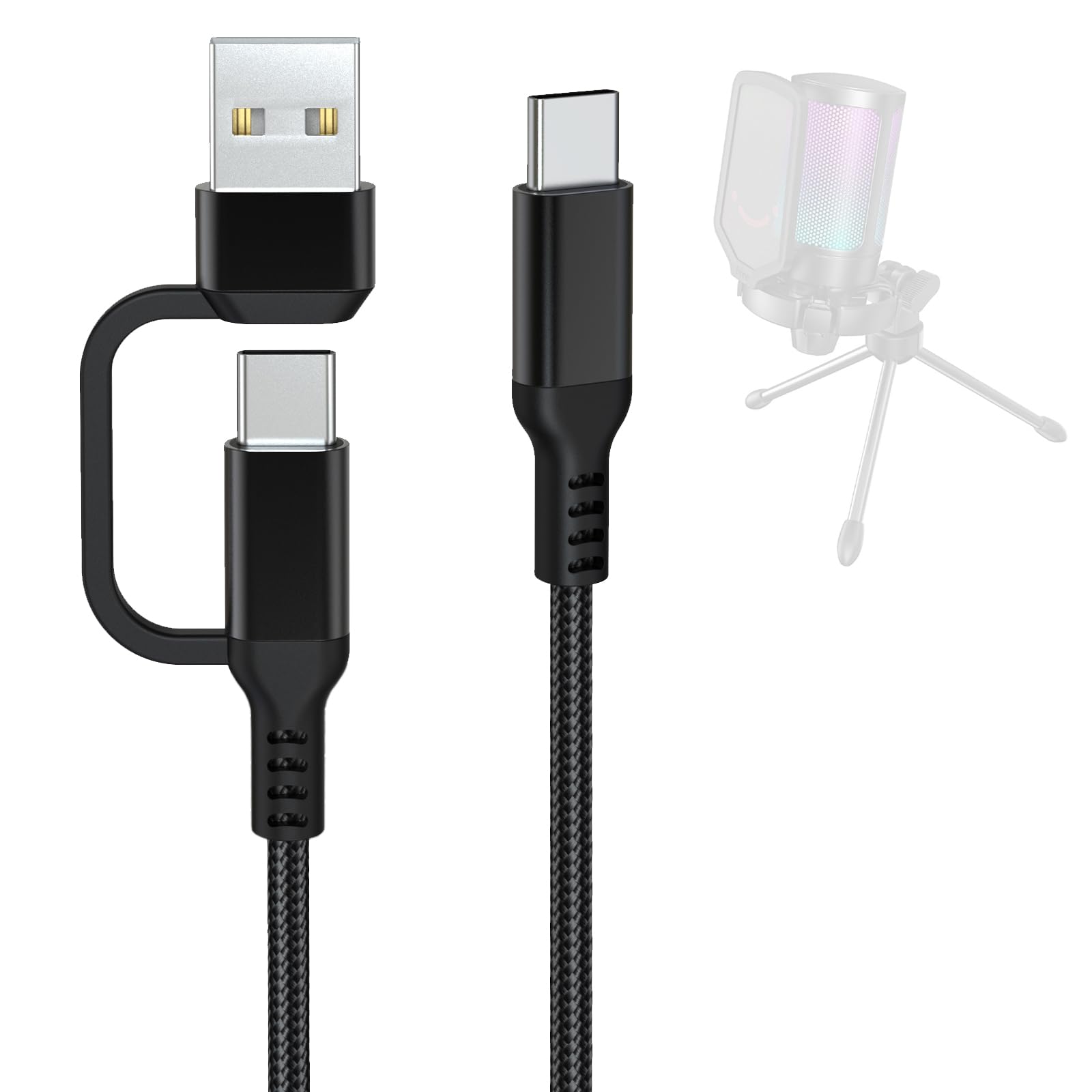 みぃ USBタイプC Amazon.com: USB A/C to Type C Microphone Cable Cord Compatible