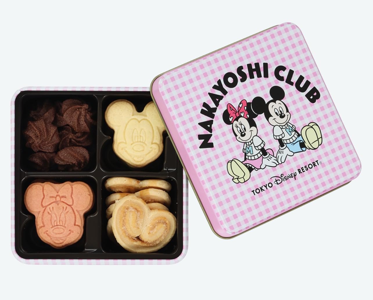 Amazon.co.jp: 【東京ディズニーリゾート限定】ミッキー＆ミニー 缶