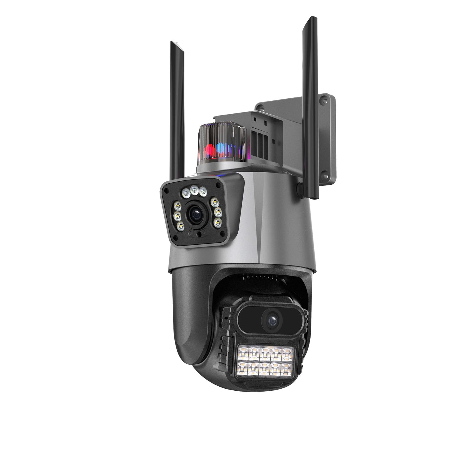 Ailan Objectif de caméra HD 4K, projecteur de sécurité sans Fil, caméra de