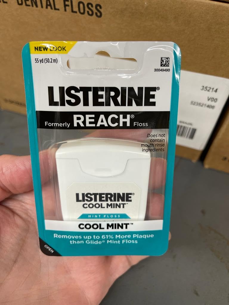 Amazon.com : REACH Dental Floss, Cool Mint, 6 Count : Health