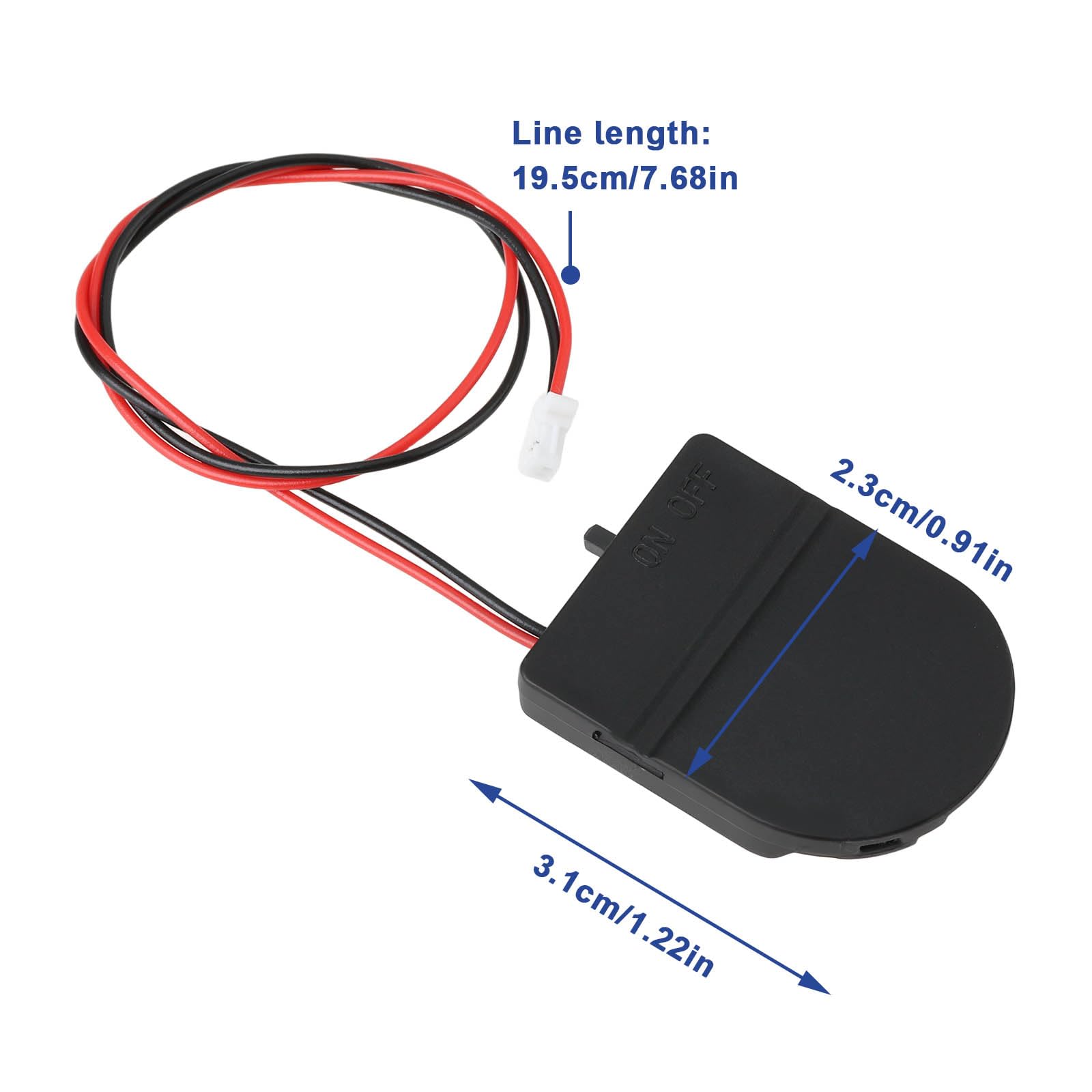 5 soportes de batería RTC con interruptor Q3F49669 compatible con batería LIR CR2032 compatible con modelo Pi 5 — view 4