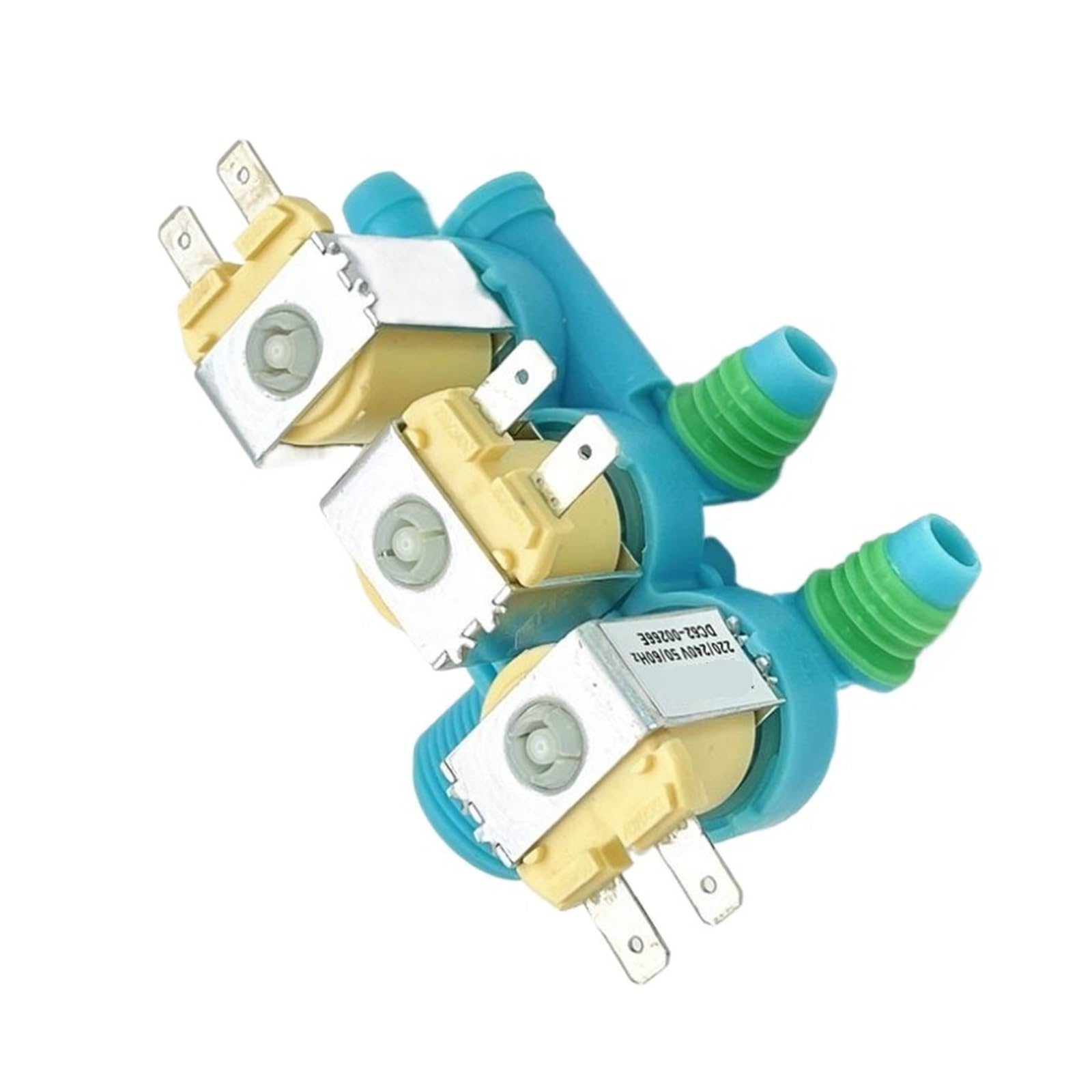 EEZII Electric Water Inlet Solenoid Valve, Compatible For Samsung, DC62-00266E XQB140-D88S XQB160-D99I/SC Washing Machine Part