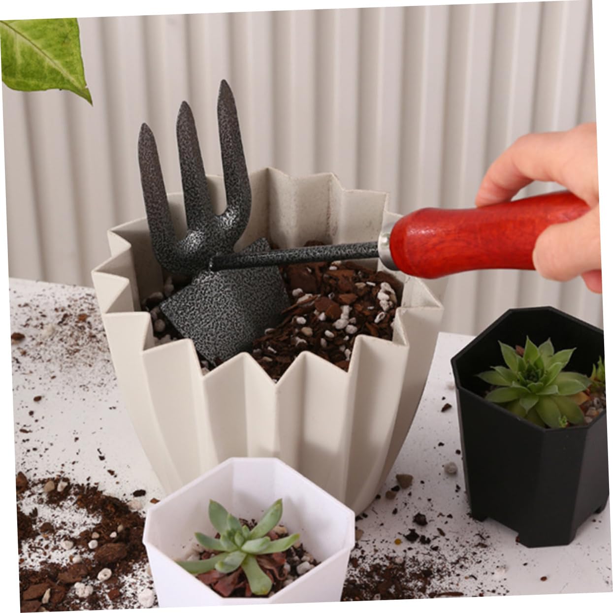 Toyvian Lot De 2 Outils De Jardinage Pelles Multifonctions Outils De Jardinage Pelles De Jardinage Outils De Désherbage Pelles pour Creuser Pelles De