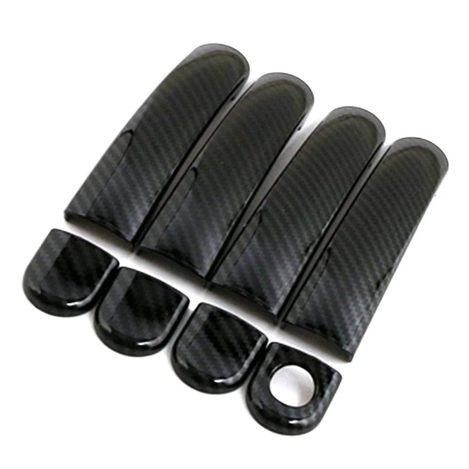 YSDSLS Sleek Door Handle Car Exterior Side Car Door Handle Cover Door Bowl Trim Moulding Frame Bezel for VW for Up 2011-2019