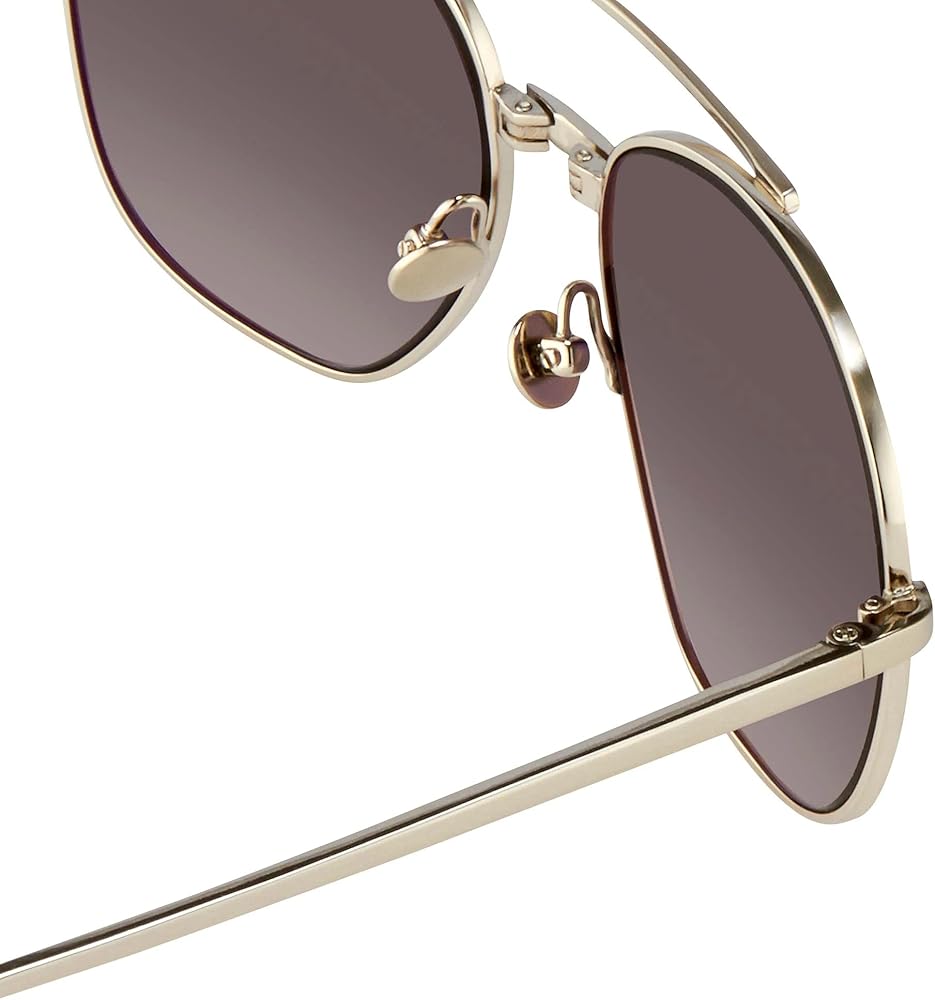 Linda Farrow Lunettes de Soleil ANN DEMEULEMEESTER 12 BRUSHED