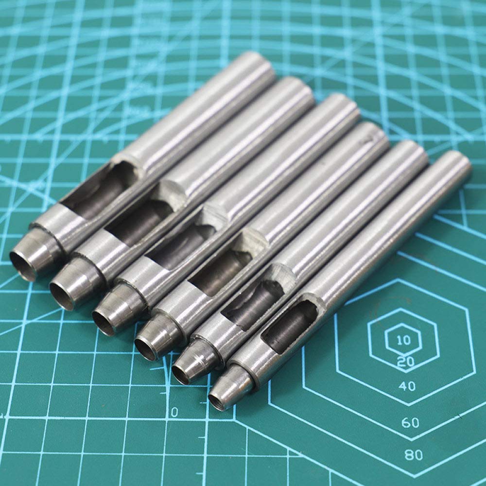 1 sztuk DIY dziurkacz skórzany galanteria skórzana okrągły otwór Craft skórzane narzędzia rzeźba Hollow wiercenie dziurkacz dziurkacz do odzieży płótno, 9mm 1 sztuk