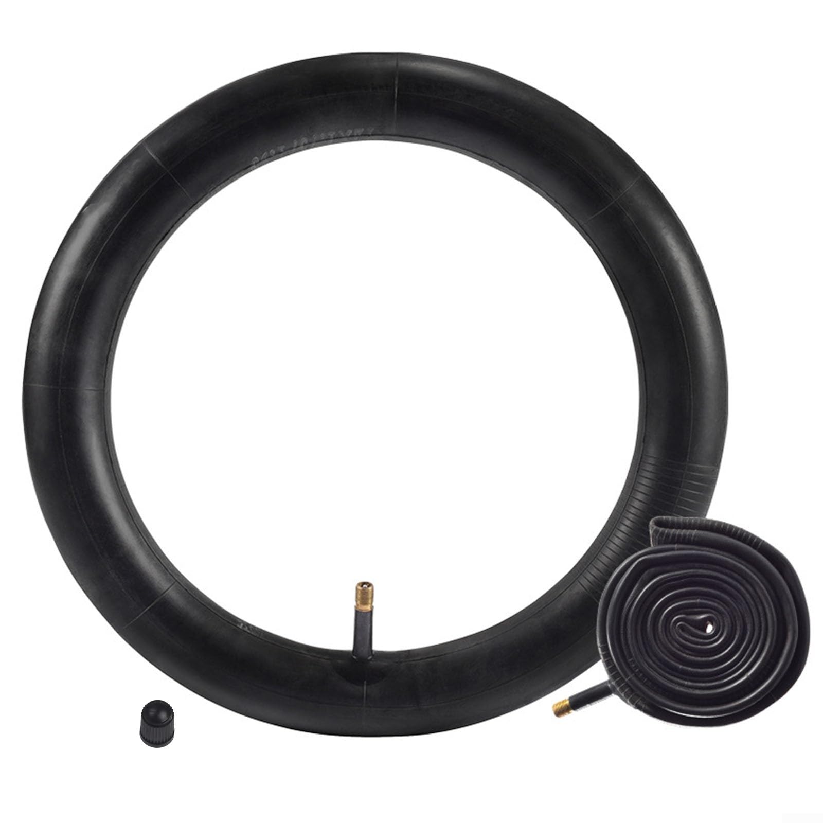 Juego de neumáticos de bicicleta eléctrica de 16 x 4.0 y 18 x 4.0 y tubo interior, neumático grueso con patrón de banda de rodadura de agarre mejorado para scooter eléctrico de 16 18