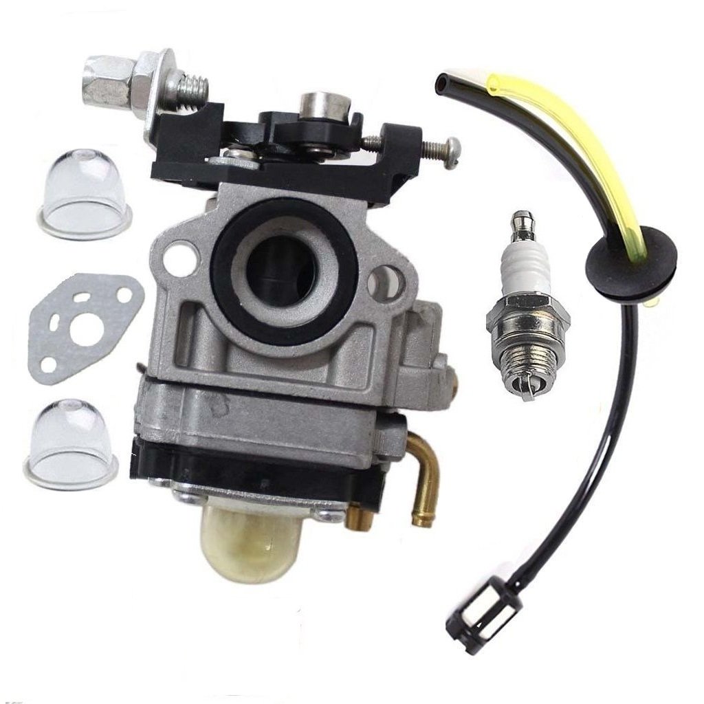 Janrui Carburetor with Primer Blub Gasket for Troy Bilt Back Pack Blower 753-06442 753-08045 Craftsman TB2BP TB2BVEC