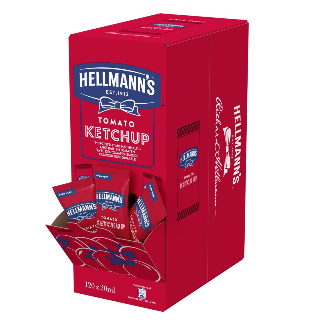 Hellmann's Tomato Ketchup 120x20ml