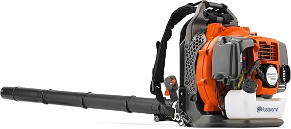 Husqvarna 360BT Gas Leaf Blower, 65.6-cc 3.81-HP 2-Cycle Backpack Leaf Blower with 890-CFM, 232-MPH, 30-N Powerful Clearing Performance and Load-Reducing Harness, Gifts for Men