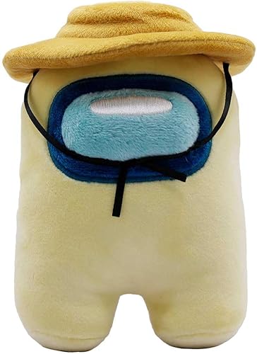 Just Toys LLC Among US - Peluche serie 4 de 6 pulgadas (amarillo claro con Akruba)