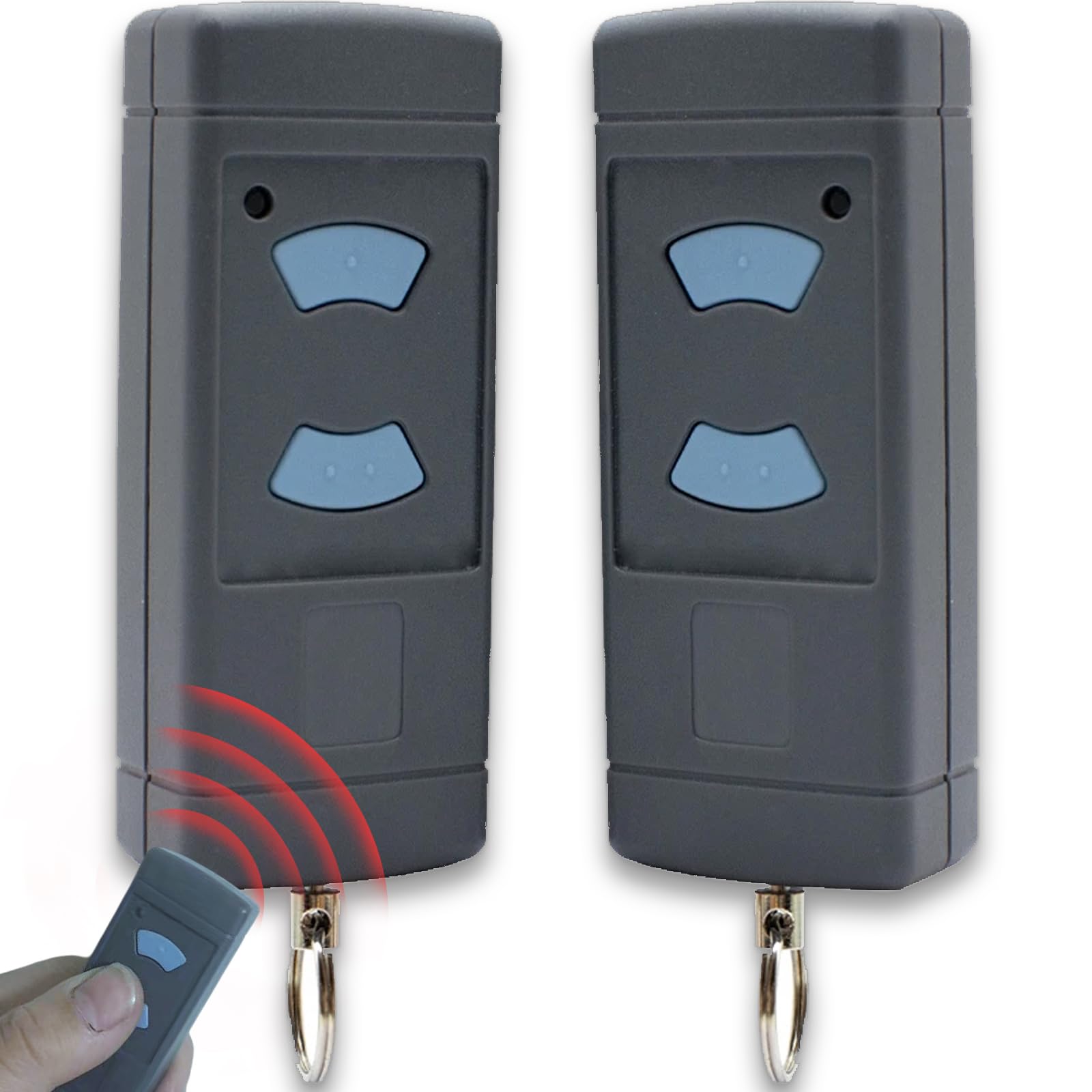 Télécommande Garage HR2 MD7 - Compatible Hörmann HS1, HS4, HSE2, HSM2, HSP4