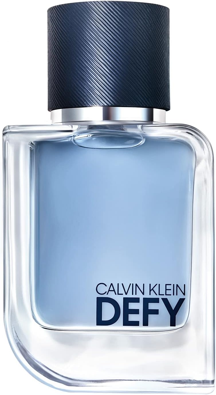 CALVIN KLEIN Defy - Eau de Toilette for Men - Woody Fragrance with Notes of Bergamot, Lavender Absolute and Vetiver Oil - Medium Longevity