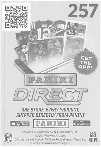 Miniatura 2 de 2019 NFL Football Panini Album Sticker #257 Keenan Allen Los Angeles Chargers Fathead (2 inches Wide X 2 14 Inch Tall Individual Album Sticker)