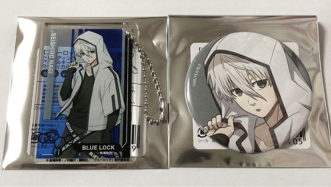 ブルーロック 缶バッジ　アクリルキーホルダー　BOX タクティカルver ブルーロック』 トレーディングミニキャラ缶バッジ タクティカル