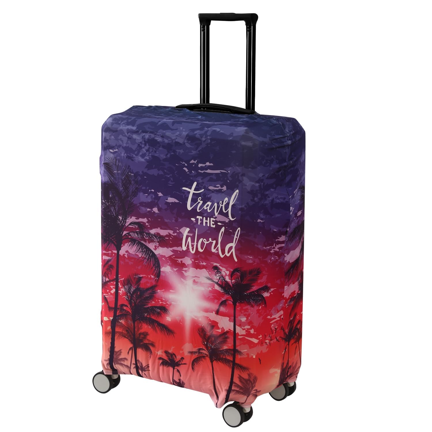 180gsm Durable and Washable Suitcase Covers for Trolley Suitcase, Medium (23-24inch), Gradient Beach Vibes (NEW-5184-D4)-image-20