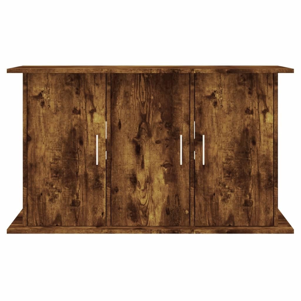 ZEYUAN Aquariumständer Räuchereiche 101x41x58 cm Holzwerkstoff, Aquarium Unterschrank, Aquarium Schrank, Aquariumschrank, Aquarium Tisch, Aquarium Stands 833636
