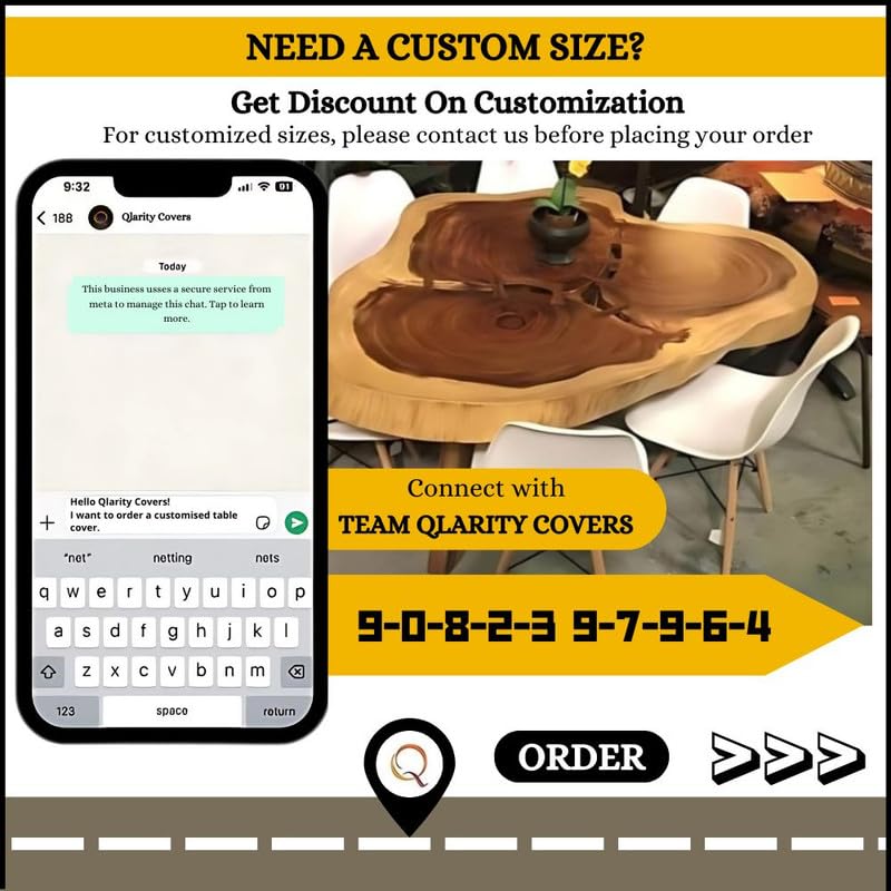 Image of Qlarity Covers 2mm Max Shield PVC Table Cover Frosted, 17 X 56 Inch | Premium dining table translucent sheet made from durable PVC provides waterproof, anti-slip protection for everyday dining