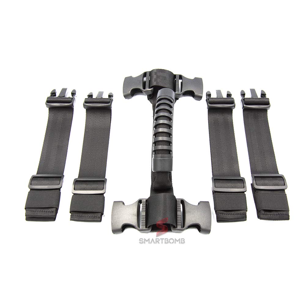Maniglie cinghie porta borse moto bauletto bauli cinghie di fissaggio borse zaini viaggio professionale Handles straps for carrying bags motorcycle top box