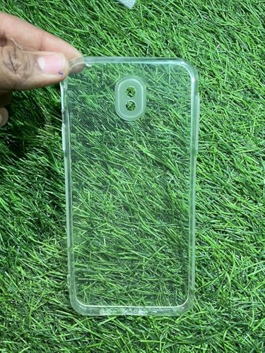 Image of COVERBLACK Soft Rubber Silicon Clear Back Cover Compatible Model for Samsung Galaxy J7 Pro - Transparent