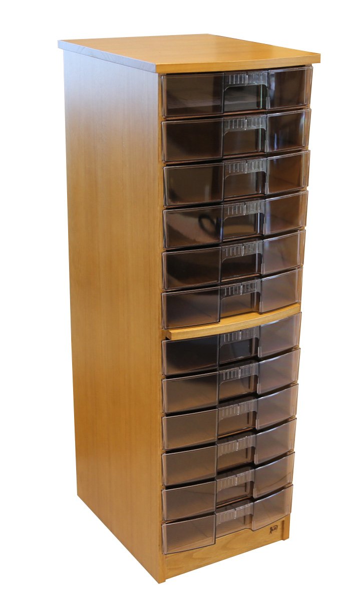 Amazon.co.jp: 天然木桐チェスト｜書類・衣料収納【B4サイズ