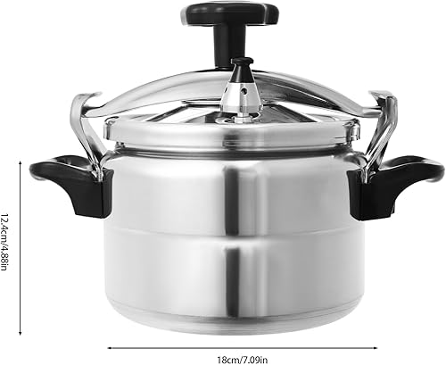 Miniatura 3 de Olla a presión de acero inoxidable, olla a presión de aluminio a prueba de explosiones, olla arrocera de gran capacidad con tapa de apertura y