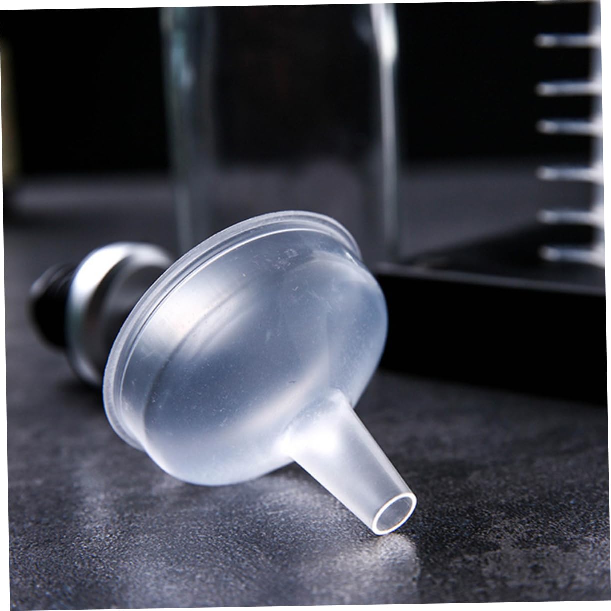 Embudo Cosmético de Plástico Pp Blanco 100 Piezas para Cocina y Laboratorio