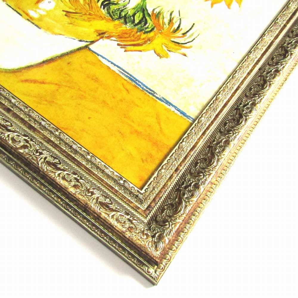 ★ ゴッホ『ミュージアムシリーズ・ひまわり』複製画・静物画　花瓶　向日葵　ヒマワ Amazon.co.jp: ゴッホ ミュージアムシリーズ ひまわり 複製画