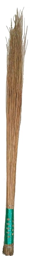 Ayushka Crafts Coconut Broom Sticks Combo for Cleaning (Medium, Brown)