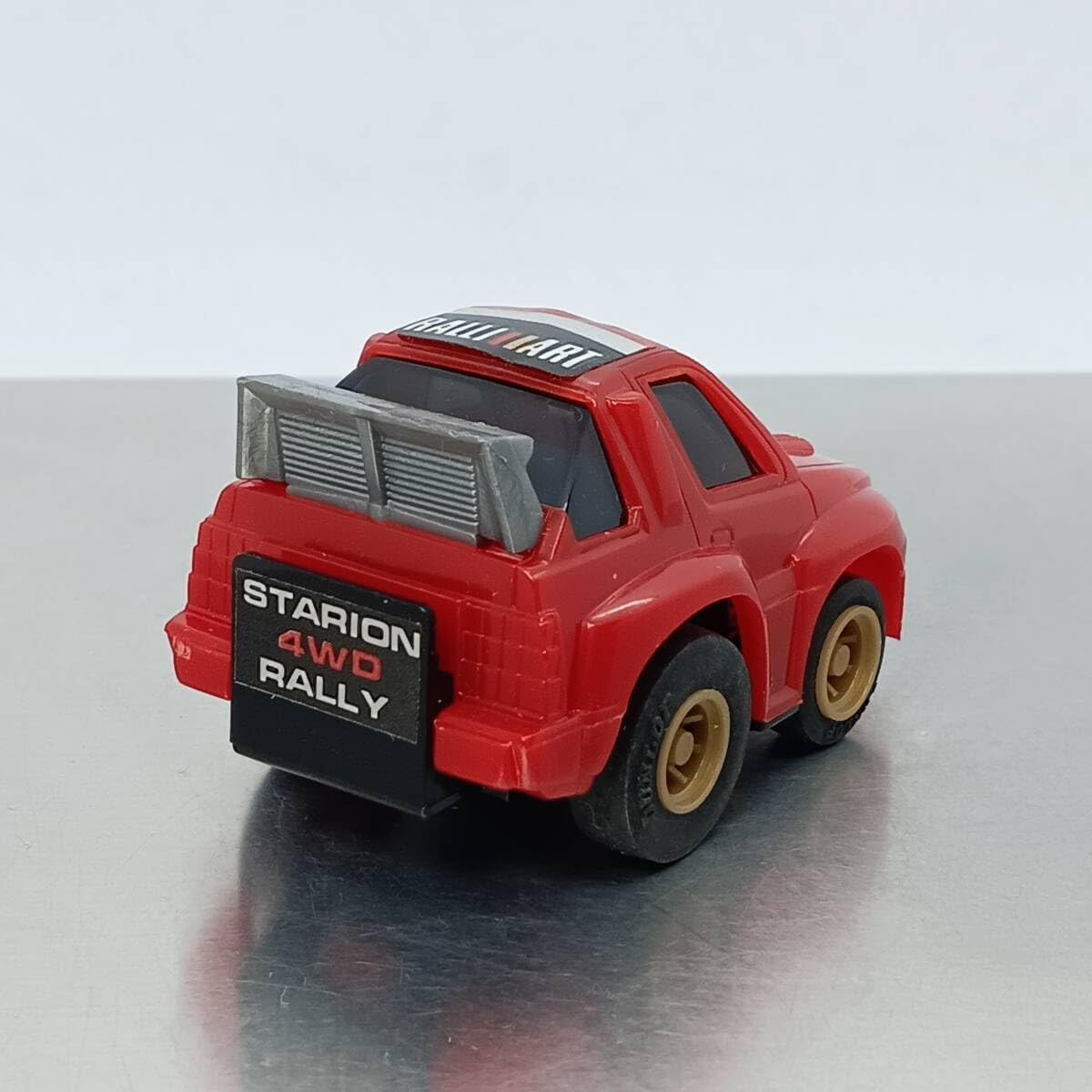 Amazon.co.jp: 日本製 チョロQ A-57 三菱スタリオン 4WDラリー 赤