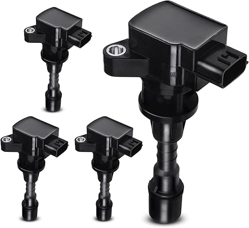 A-Premium Paquete de bobinas de encendido compatible con Mazda 5 2006 2007 L4 2.3L 4-PC Set