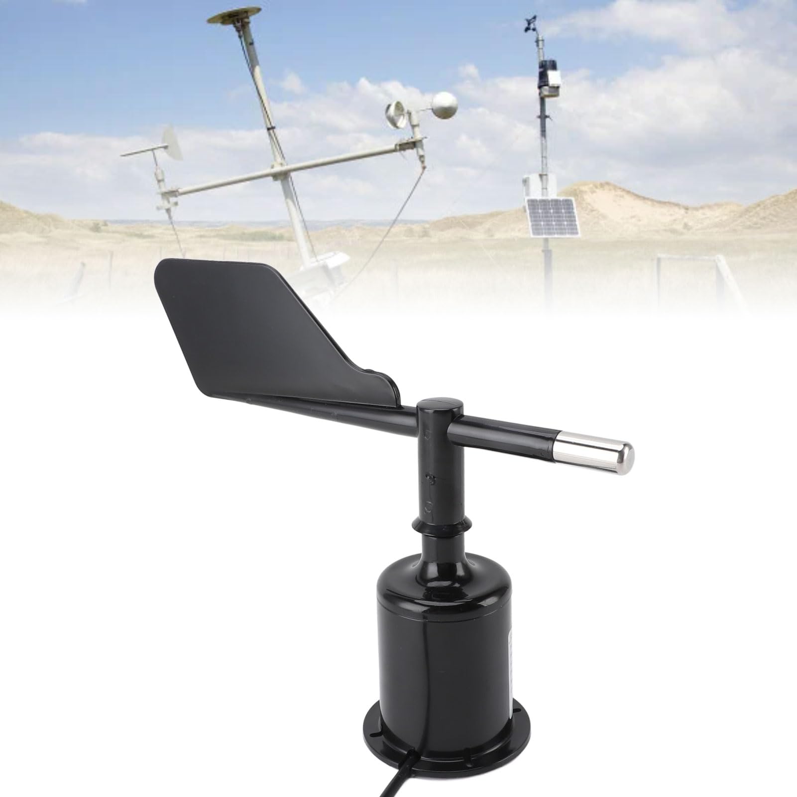 360 Degree Wind Direction Sensor DC 5V Precise Anemometer for Garden Greenhouse