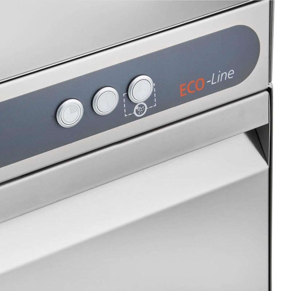 GastroHero ECOLINE-GLSM40S Gläserspülmaschine I Spülmaschine mit Reiniger- und Klarspüldosierer I Korbmaß 40 cm I Gläserspüler für Gastronomie
