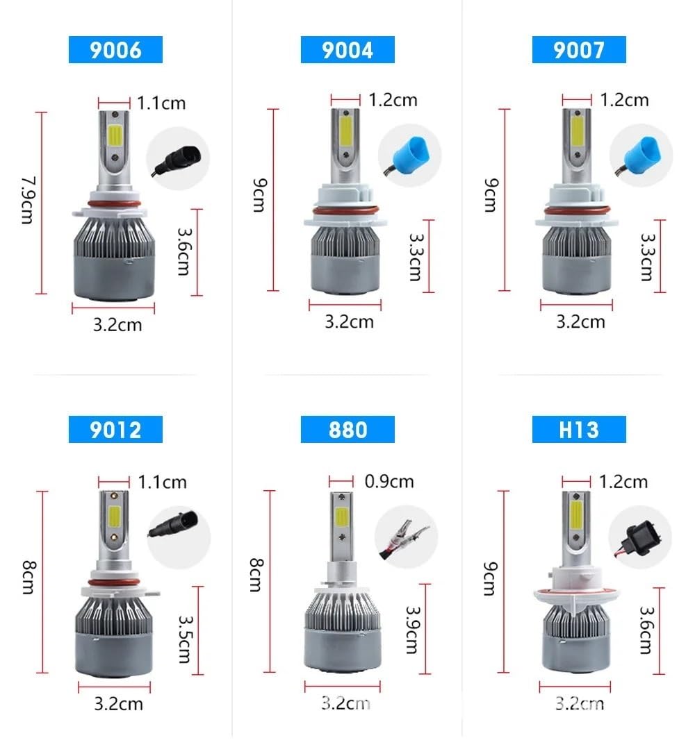 Lampadine per fari a LED DRL svolta dinamica