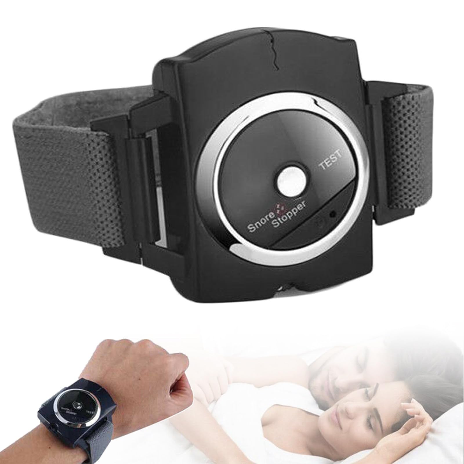 Ltdlhfk Multicolor Electric Snore Stopper, Smart Stop Snoring Wristband, Effective Snore Solution Bracelet, Snore Reducing Aids, Improve Breathing And Sleep